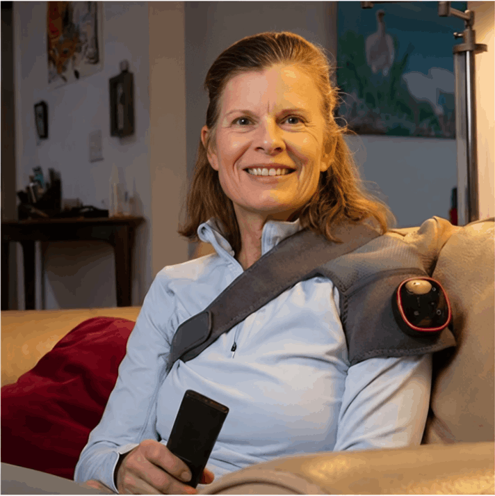 Rejuvacare Triple Method Shoulder Massager user Suzie K.
