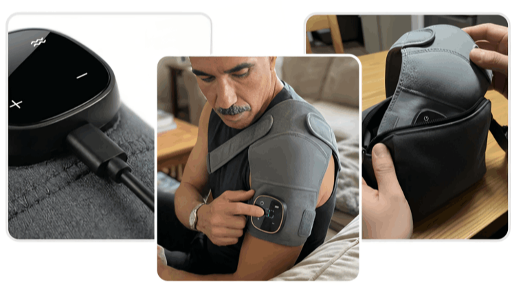 Rejuvacare Triple Method Shoulder Massager order now