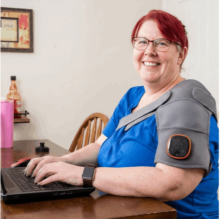 Rejuvacare Triple Method Shoulder Massager user Atena S.